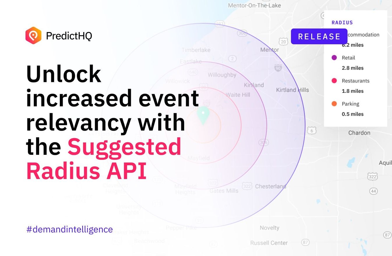 Our Suggested Radius feature automatically provides you with a custom ...