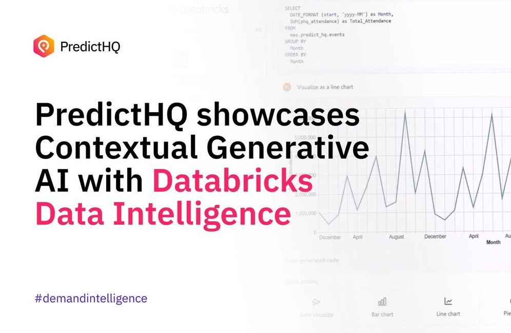 PredictHQ showcases Contextual Generative AI with Databricks Data ...